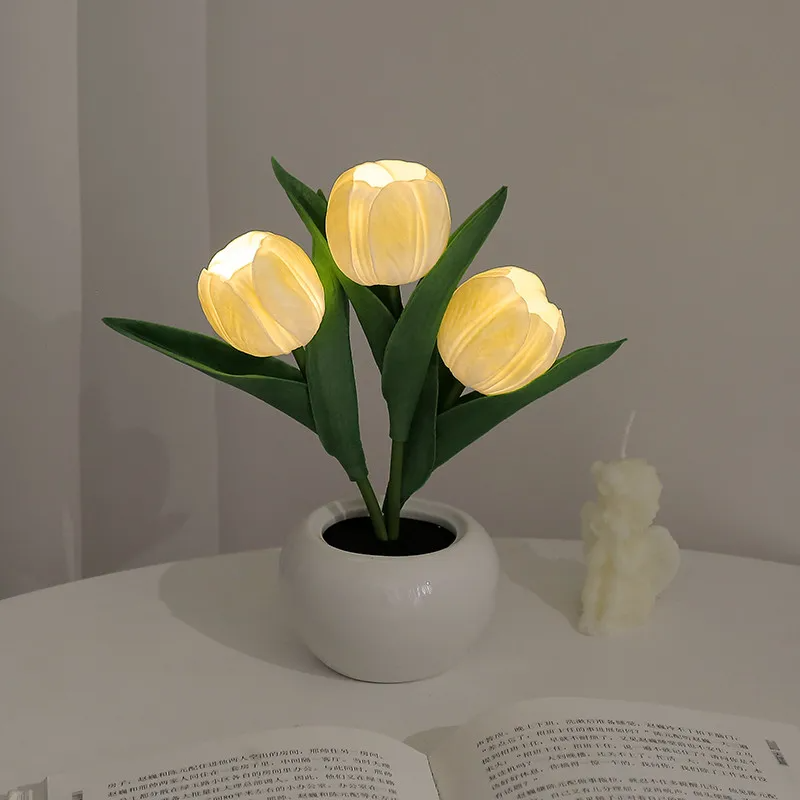 Pourfyre-Lalight Led Lale Masa Lambası